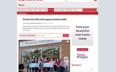 Walsall Business Support makes the news