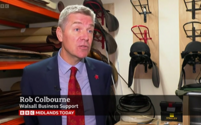 Walsall Business Support makes TV news over leather skills industry grants