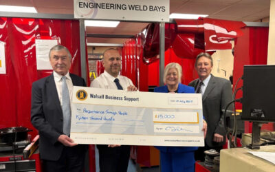 Welding training offer expanded following funding from Walsall Business Support