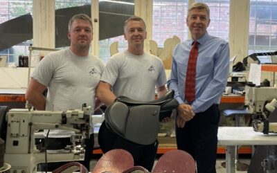 Saddlery invests in new equipment following Walsall Business Support grant